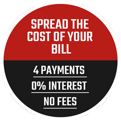 0% interest free payment option