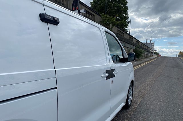 statement lock install on van