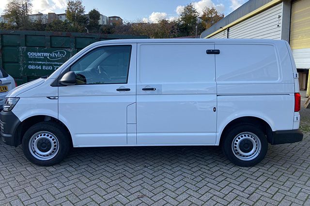 statement lock install on van